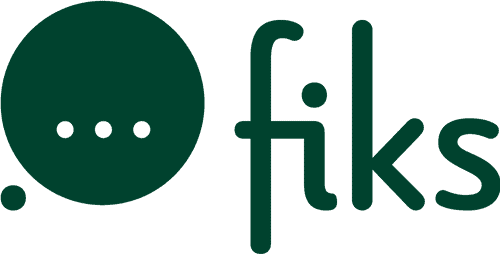 Fiks logo green png